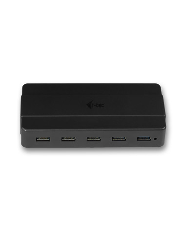 i-tec U3HUB742 hub di interfaccia USB 3.2 Gen 1 (3.1 Gen 1) Type-B 5000 Mbit/s Nero