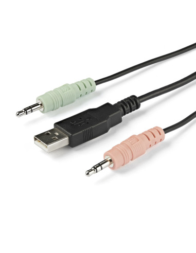 StarTech.com Switch KVM HDMI a 2 porte 4K 60Hz - Switch KVM compatto a doppia porta UHD/Ultra HD USB con cavi da 4 piedi integra