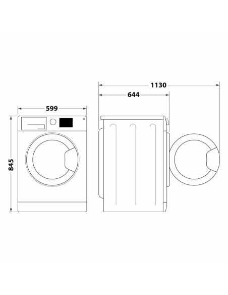 Whirlpool Lavatrice a libera installazione - W6 08 SILENCE IT