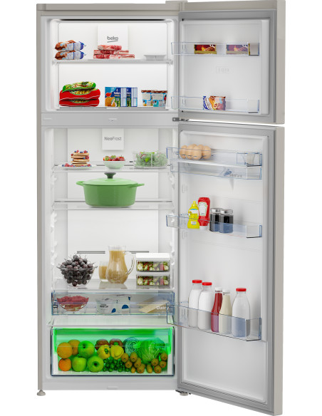 Beko RDNE455E40DBN Libera installazione 406 L E Beige