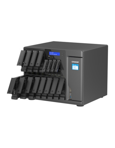 QNAP TS-1655 NAS Tower Intel Atom® C5125 8 GB DDR4 0 TB QNAP Turbo System Nero