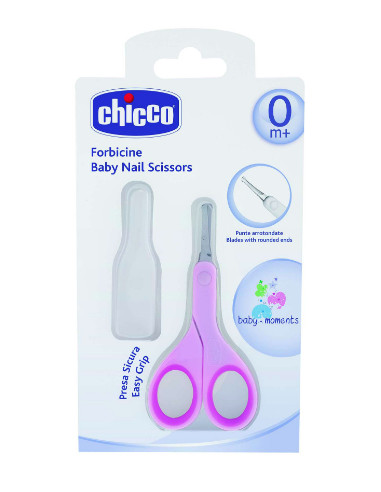 Chicco Baby-Nagelschere Rosa Forbici per unghie