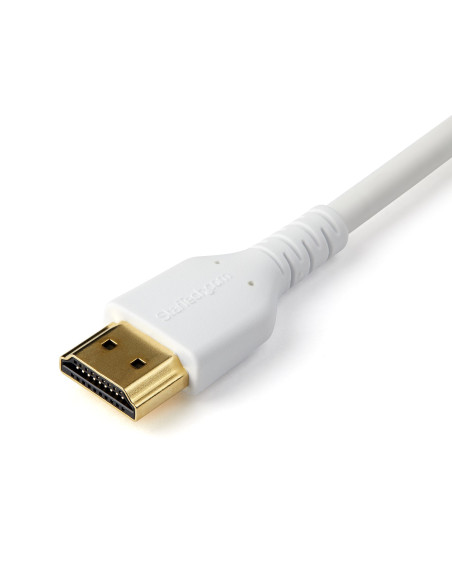 StarTech.com Cavo HDMI 2.0 certificato Premium da 2m - Cavo video HDMI con Ethernet ad alta velocità - UHD 4K 60Hz HDR - Cavo H