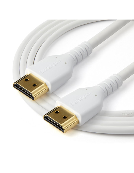 StarTech.com Cavo HDMI 2.0 certificato Premium da 2m - Cavo video HDMI con Ethernet ad alta velocità - UHD 4K 60Hz HDR - Cavo H