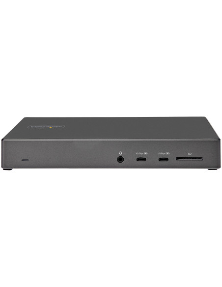 StarTech.com Dock USB type C - Docking station USB C con triplo monitor 4K - Power Delivery 100W - DP 1.4 Alt Mode & DSC, 2x Dis