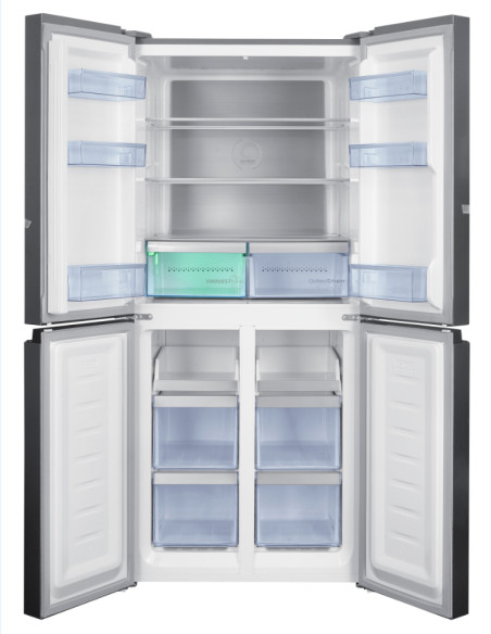 Beko GNO46623MXPN frigorifero side-by-side Libera installazione 466 L D Acciaio inox