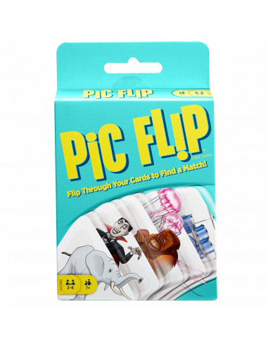 Games Pic Flip Carta da gioco Festa