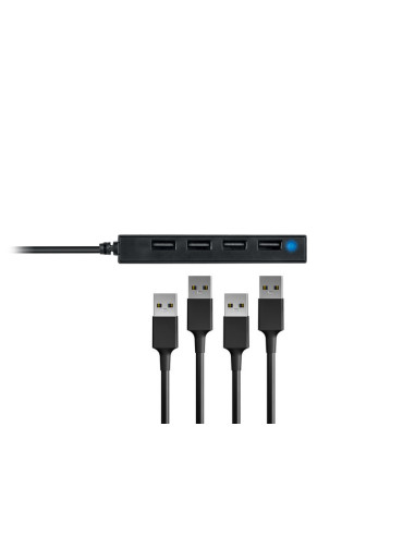 Conceptronic HUBBIES05B hub di interfaccia USB 2.0 480 Mbit/s Nero