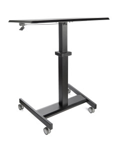 StarTech.com Scrivania Sit-Stand per lavorare in piedi o seduti - Postazione di lavoro ergonomica mobile e regolabile in altezza 2