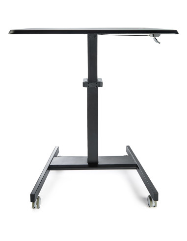 StarTech.com Scrivania Sit-Stand per lavorare in piedi o seduti - Postazione di lavoro ergonomica mobile e regolabile in altezza