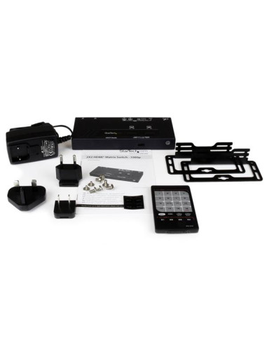 StarTech.com Switch matrice HDMI 2x2 con commutazione automatica e prioritaria - 1080p