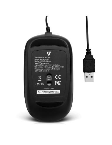V7 Mouse USB ottico - nero