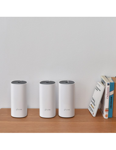 TP-Link Deco E4 (3-pack) Dual-band (2.4 GHz/5 GHz) Wi-Fi 5 (802.11ac) Bianco, Grigio 2 Interno