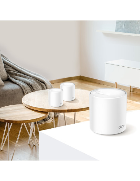 TP-Link Deco X60 Dual-band (2.4 GHz/5 GHz) Wi-Fi 6 (802.11ax) Bianco 2 Interno