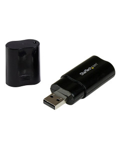 StarTech.com Scheda Audio Esterna Stereo USB 2.0 - Adattatore esterno scheda audio Stereo USB 2.0 a 3,5 mm Jack audio