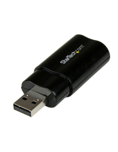 StarTech.com Scheda Audio Esterna Stereo USB 2.0 - Adattatore esterno scheda audio Stereo USB 2.0 a 3,5 mm Jack audio