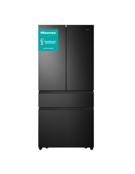 Hisense RF540N4SBF2 frigorifero side-by-side Libera installazione 533 L E Nero