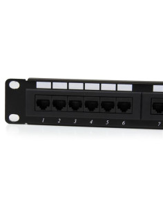 StarTech.com Patch Panel Cat 6 a 24 porte 1U - Pannello di cablaggio per rete Cat6 2