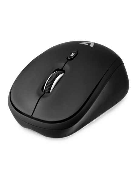 V7 Mouse ottico mobile wireless, nero