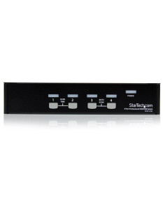 StarTech.com Switch KVM professionale VGA USB a 4 porte con hub 2