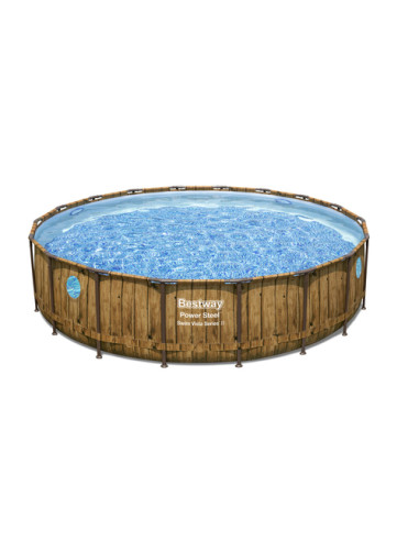 Bestway 56977 piscina fuori terra Piscina con bordi Piscina rotonda 23062 L Marrone