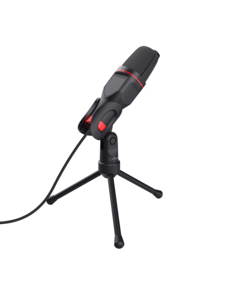Trust GXT 212 Nero, Rosso Microfono per PC
