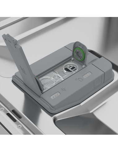 Beko Lavastoviglie AutoDose bPRO500 BDFN36640XA, Classe C, 16 coperti, Inox, Terzo cestello