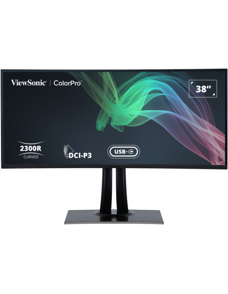 Viewsonic VP3881A Monitor PC 96,5 cm (38") 3840 x 1600 Pixel Quad HD+ LED Nero