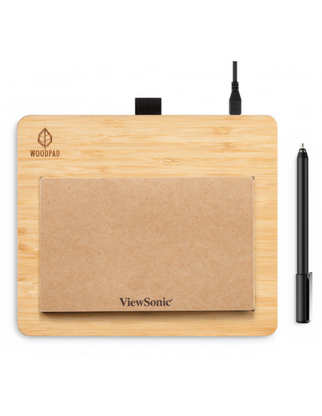 Viewsonic PF0730-I0WW tavoletta grafica Legno 5080 lpi (linee per pollice) 162,6 x 101,6 mm USB