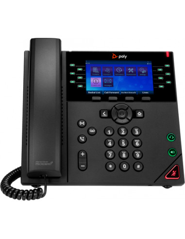 POLY Telefono IP OBi VVX 450 a 12 linee abilitato per PoE