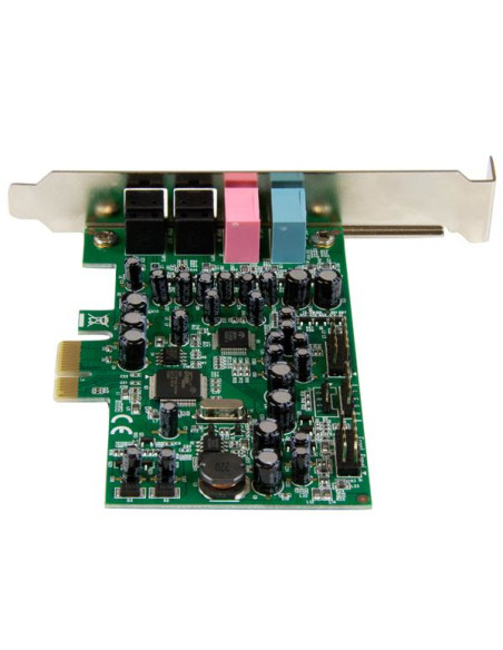 StarTech.com Scheda Audio interna PCI Express surround 7.1 canali - PCI Surround Sound Card a 24-bit , 192Khz