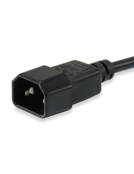 Equip 112101 Nero 3 m Accoppiatore C13 Accoppiatore C14