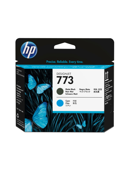 HP Testina di stampa nero opaco/ciano DesignJet 773