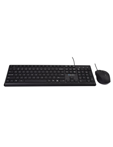 V7 Combinazione tastiera e mouse USB CKU350US di - Configurazione Stati Uniti