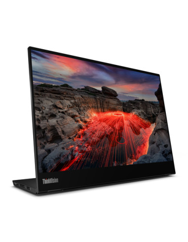 Lenovo ThinkVision M14t Monitor PC 35,6 cm (14") 2240 x 1400 Pixel 2.2K LED Touch screen Nero