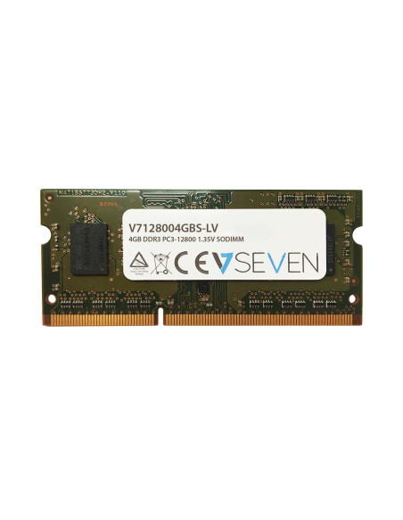 V7 4GB DDR3 1600MHz SO-DIMM memoria 1 x 4 GB