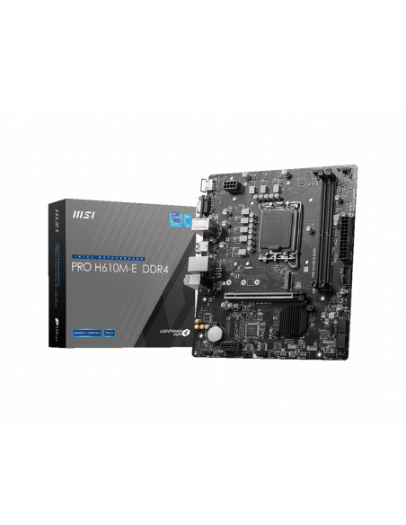 MSI PRO H610M-E DDR4 scheda madre Intel H610 LGA 1700 micro ATX