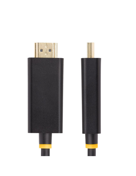 StarTech.com Cavo da DisplayPort a HDMI da 3m, 4K 60 Hz con HDR, Adattatore da DisplayPort a HDMI 2.0b, Convertitore video attiv