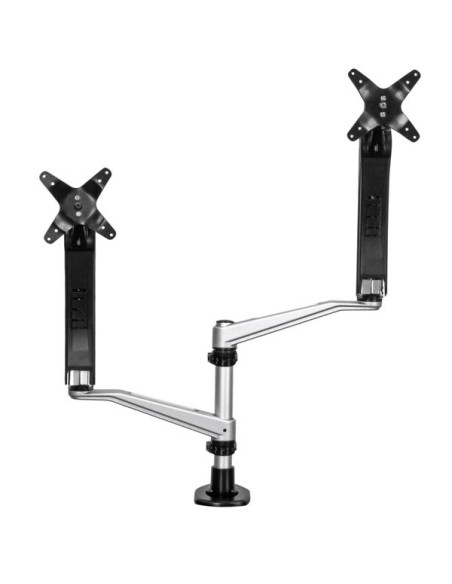 StarTech.com Supporto per Doppio Monitor con bracci articolati - Impilabile - Assemblaggio Tool-Less