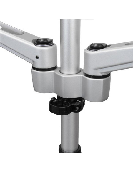 StarTech.com Supporto per Doppio Monitor con bracci articolati - Impilabile - Assemblaggio Tool-Less