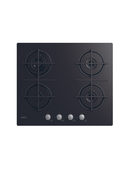 Candy CVG6B Nero Da incasso 59 cm Gas 4 Fornello(i)