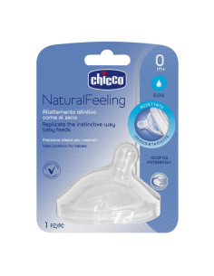 Chicco 00081011100000 biberon Silicone Rotondo Flusso lento 2