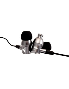 V7 Auricolari stereo con isolamento acustico di 3,5 mm con microfono in linea, iPad, iPhone, mp3, iPod, iPad, tablet, smartphone 2