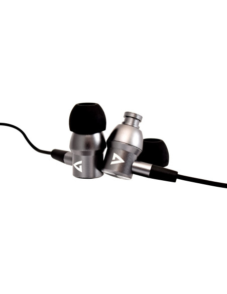 V7 Auricolari stereo con isolamento acustico di 3,5 mm con microfono in linea, iPad, iPhone, mp3, iPod, iPad, tablet, smartphone