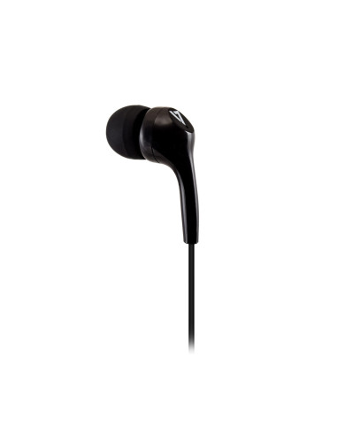 V7 Auricolari stereo, leggeri, isolamento acustico intrauricolare, 3,5 mm, nero