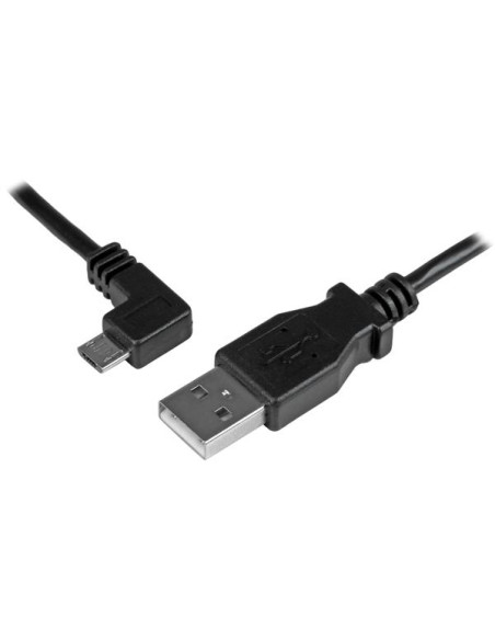 StarTech.com Cavo Micro-USB da Ricarica e Sincronizzazione angolato sinistra da 0,5m