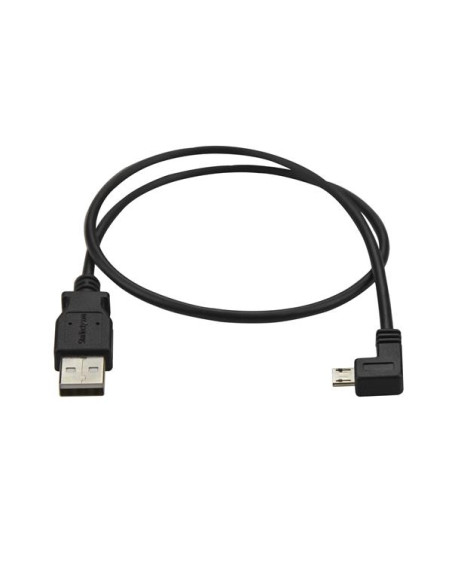 StarTech.com Cavo Micro-USB da Ricarica e Sincronizzazione angolato sinistra da 0,5m