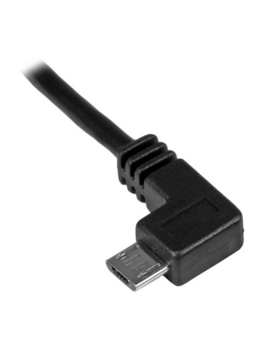 StarTech.com Cavo Micro-USB da Ricarica e Sincronizzazione angolato sinistra da 0,5m
