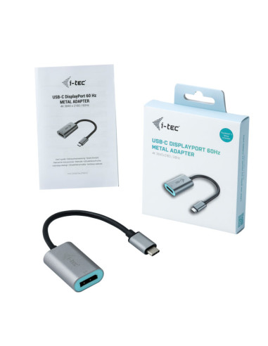 i-tec Metal USB-C Display Port Adapter 4K/60Hz