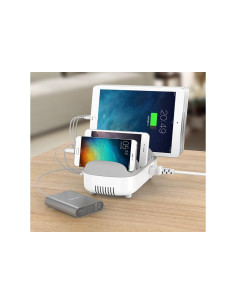 Compulocks 10PUSBDKS-EU organizzatore per stazioni di carica Libera installazione Bianco